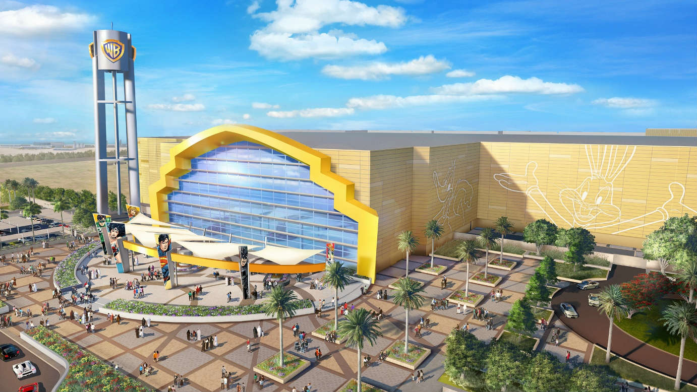 warner-bros-world-abu-dhabi-entrance